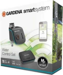 GARDENA - Smart Water Control Set Besproeiingscomputer - 1min Tot 10u - 6 Besproeiingen Per Dag -Gardena Verkoopwinkel 1015x1200