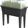 WDMT™ Extra Grote Kweekbak 50L | 76 X 37 X 60 Cm | Kweektafel | Mini Tuin | Verhoogde Kweekbak | Kweektuin | Kweekbak | Zwart -Gardena Verkoopwinkel 1060x1200 1