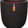 Capi Europe - Bloempot Bol Rib NL - 54x52 - Zwart - Voor Binnen En Buiten - KBLR935 -Gardena Verkoopwinkel 1094x1200 4