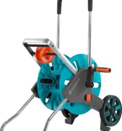 GARDENA - AquaRoll M CleverRoll Easy Slangenwagen - Maximaal 60 Meter - Inklapbare Zwengel -Gardena Verkoopwinkel 1117x1200