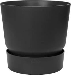 Elho Greenville Rond 40 - Grote Bloempot Voor Buiten - Gemaakt Van Gereycled Plastic - Ø 39.0 X H 36.8 Cm - Living Black -Gardena Verkoopwinkel 1135x1200 7
