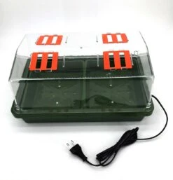 Teien Kweekbak Voor Binnen - Kweekkas Elektrisch 13W - Broeikas 39x25x20