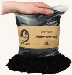 Sybotanica Premium Wormenmest - Organische Bodem Toevoeging - 3 Liter -Gardena Verkoopwinkel 1152x1200