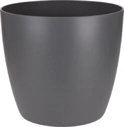 Elho Brussels Rond Mini 7 - Bloempot Voor Binnen - Ø 6.7 X H 6.0 Cm - Zwart/Antraciet -Gardena Verkoopwinkel 1168x1200 4