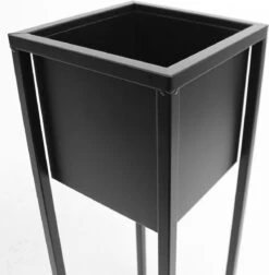 Bloempot - Metaal - Bloemen - Plantenpot - Voor Binnen - Zwart - 70 Cm -Gardena Verkoopwinkel 1174x1200 4