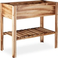 Relaxdays Moestuinbak Gevlamd Hout - Kruidentuin - Moestuintafel - Kweektafel Op Poten -Gardena Verkoopwinkel 1197x1200 3