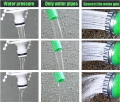 Merkloos Tuinslang - Tuinslag Flexibel - Tuinslag Flexibel 15M -15 Meter - Tuinslangen - Uitrekbaar - Met Koppelstuk - 7 In 1 Sproeikop -Gardena Verkoopwinkel 1200x1014 2