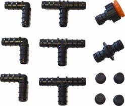 Meisterhome ® - 30 Meter - Druppelslang - Druppelsystemen - Zweetslang - Bewatering - Bewateringssysteem - Druppelsysteem - Irrigatie Set - 70% Waterbesparing - Druppelaars - Tuin, Gras, Planten - Met 38 Hulpstukken Voor Vast Zetten En Verlengen -Gardena Verkoopwinkel 1200x1014