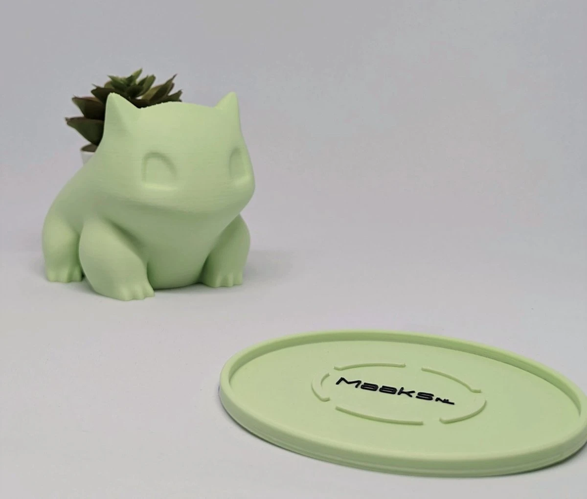 Merkloos Pokémon Bulbasaur Bloempot - Inclusief Opvangschaal - Pastelgroen 7 Merkloos Pokémon Bulbasaur Bloempot - Inclusief Opvangschaal - Pastelgroen - Afbeelding 5