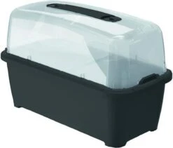 Moestuinbak Kweektafel Respana Planter High Set 77x39x82cm ANTRACIET Prosperplast -Gardena Verkoopwinkel 1200x1025