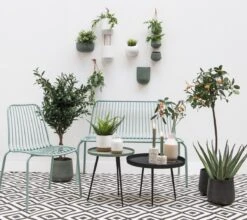 Pt Wand Bloempot Oval Wide - Green -Gardena Verkoopwinkel 1200x1070 6