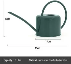 CKB LTD - Gieters - Gieter - Retro - Gietertje - Kleine Gieter Voor Binnen En Buiten - 1 Liter - Groen Plantengieter Tuingieter Bloemengieter Mini Klein Metaal Binnenplantjes Gietertjes Tuingieters Vintage Kamerplanten Buitengieter Binnenshuis -Gardena Verkoopwinkel 1200x1079 1