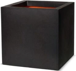 Capi Europe - Bloempot Vierkant Smooth NL - 30x30x30 - Zwart - Voor Binnen En Buiten - KBL902 -Gardena Verkoopwinkel 1200x1129 3