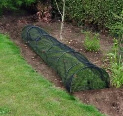 Merkloos Kweektunnel Met Zwart Gaasnet - 300x45x45 Cm -Gardena Verkoopwinkel 1200x1130