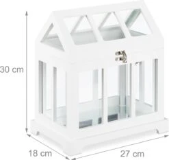 Relaxdays Mini Kweekkas - Set Van 2 - Kleine Plantenkas Binnen - Mini Kas - Vensterbank -Gardena Verkoopwinkel 1200x1134