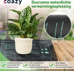 Verwarmingsmat Planten | Warmtemat 25,5x52,5 Cm - Kweekmat - Propagator - Kweektent - Zaden - Stekjes - Kiemen - Ook Geschikt Voor Onder Terrariums - Spat Waterdicht 15 Verwarmingsmat Planten | Warmtemat 25,5x52,5 Cm - Kweekmat - Propagator - Kweektent - Zaden - Stekjes - Kiemen - Ook Geschikt Voor Onder Terrariums - Spat Waterdicht -Gardena Verkoopwinkel 1200x1156