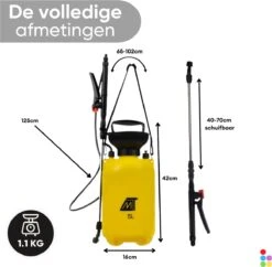 Drukspuit 5L Met Verlengstuk - Zuurbestendig - Groot Pakket - Druksproeier -Gardena Verkoopwinkel 1200x1177 6