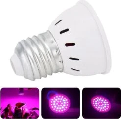 E27 LED Groeilamp Voor Kwekers - 5w Groeilamp - Kweeklamp - 5 Watt - E27 Fitting - Grow Light - Kweektunnel - Bloeilamp - UV Lamp - Groeilicht - Ontkiemen - Planten Groeien -Gardena Verkoopwinkel 1200x1185