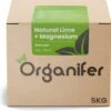 Kalk Korrel Meststof Verrijkt Met Magnesium (5Kg - Voor 100m2) Voor Dieper Bladgroen (+PH) Speciaal Voor Gazon, Perken, Moestuin En Openbaar Groen - Organifer -Gardena Verkoopwinkel 1200x1187 1