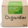 Gazonmest All-In-One (5Kg - Voor 100m2) Voor Een Diepgroen Sterk Gazon Zonder Mos En Onkruid - Complete Meststof Met Kalk En Grasversterker - Organifer
