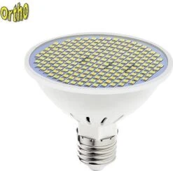 Ortho® - WW 200 LED Warm Wit Groeilamp - Bloeilamp - Kweeklamp - Grow Light - Groei Lamp (met 1 Upgraded 200 LED Warm Wit Lamp) - 1 Flexibele Lamphouder - Spotje Met Klem - 1x -Gardena Verkoopwinkel 1200x1187