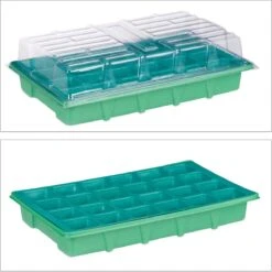 Relaxdays Kweekbak Binnen - Mini Kweekkas Met Deksel - Voor Zaailingen - Vensterbank Groen -Gardena Verkoopwinkel 1200x1198 4