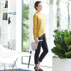 Elho Plunge Gieter 20 - Gieter Voor Binnenaccessoires - Ø 15.0 X H 29.5 Cm - Grijs/Warm Grijs -Gardena Verkoopwinkel 1200x1200 1155