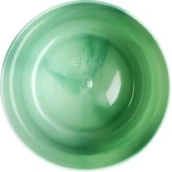 Elho The Ocean Collection Round 22cm - Bloempot Voor Binnen - 100% Gerecycled Materiaal - Gemaakt Met Zeeafval - Ø 22.3 X H 20.4 Cm - Pacifisch Groen -Gardena Verkoopwinkel 1200x1200 1195