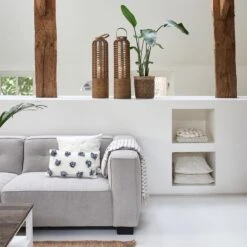 Riviera Maison Bloempot Voor Binnen Naturel - Rustic Rattan Diamond Weave Planter S -Gardena Verkoopwinkel 1200x1200 1212