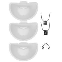 Elho Corsica Vertical Forest 24 - Bloempot Voor Balkonbuiten - Ø 26.7 X H 29.7 Cm - Wit/Wit -Gardena Verkoopwinkel 1200x1200 1369