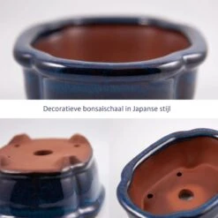 Happy Seed Keramieken Bonsai Pot (schaal) - Marine Blauw - Geglazuurd -Gardena Verkoopwinkel 1200x1200 1372