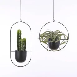 Mica Decorations Dexter Bloempot Hangend - L34 X B14 X H65 Cm - Zwart -Gardena Verkoopwinkel 1200x1200 1378
