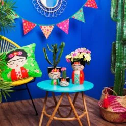 Frida Kahlo Kleine Bloempot - Sass & Belle -Gardena Verkoopwinkel 1200x1200 1456