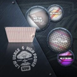 AtomicGrow Kweektent Compleet LED Full Spectrum Kweeklamp AtomX600 Kweekset Groeilamp -Gardena Verkoopwinkel 1200x1200 185