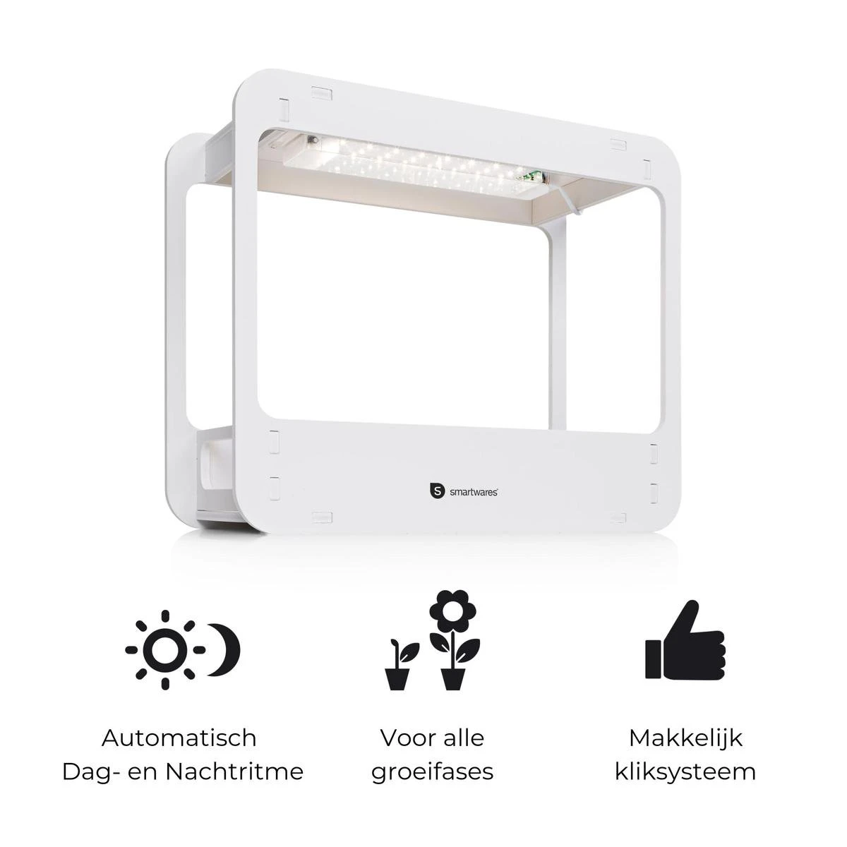 Smartwares ISL-60025 LED Groeilamp – Stijlvol Design – Dag/nacht Timerschema 4 Smartwares ISL-60025 LED Groeilamp – Stijlvol Design – Dag/nacht Timerschema - Afbeelding 3