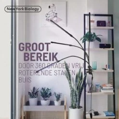 New York Biology™ - Kweeklamp LED Full Spectrum | Groeilamp Voor Planten | 40 Watt | Automatisch Timer Voor 3-9-12 Uur Voor Beste Resultaat -Gardena Verkoopwinkel 1200x1200 250