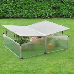 Tuinkas Kweekkas Mini 100x120x30-40 Cm Polycarbonaat -Gardena Verkoopwinkel 1200x1200 328