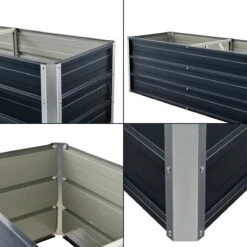 Moestuinbak Nijmegen Staal 240x47x40 Cm Antracietgrijs -Gardena Verkoopwinkel 1200x1200 338