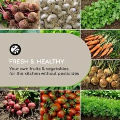 Blumfeldt High Grow Straight Kweekbak - Kweektafel - Moestuinbak 180 X 90 Cm - Werkhoogte 60 Cm - Inhoud 970 L - Staal - Zilver -Gardena Verkoopwinkel 1200x1200 351