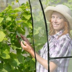 Relaxdays Kweekkas - Begaanbaar - Plantenkas - Pvc-folie - Hoog - Serre - Transparant -Gardena Verkoopwinkel 1200x1200 363