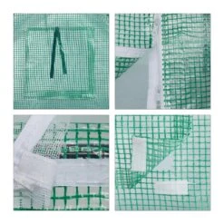 Relaxdays Kweekkas - 110 X 180 X 150 Cm - Foliekas - Uv-bestendig - Laag - Tuinkas - Groen -Gardena Verkoopwinkel 1200x1200 371