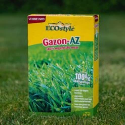 ECOstyle Gazon AZ Organische Gazonmest – Voor Diepgroen En Sterk Gazon – Geeft Tot 120 Dagen Voeding – Werkt Tegen Mos - 135 M² - 10 KG -Gardena Verkoopwinkel 1200x1200 579