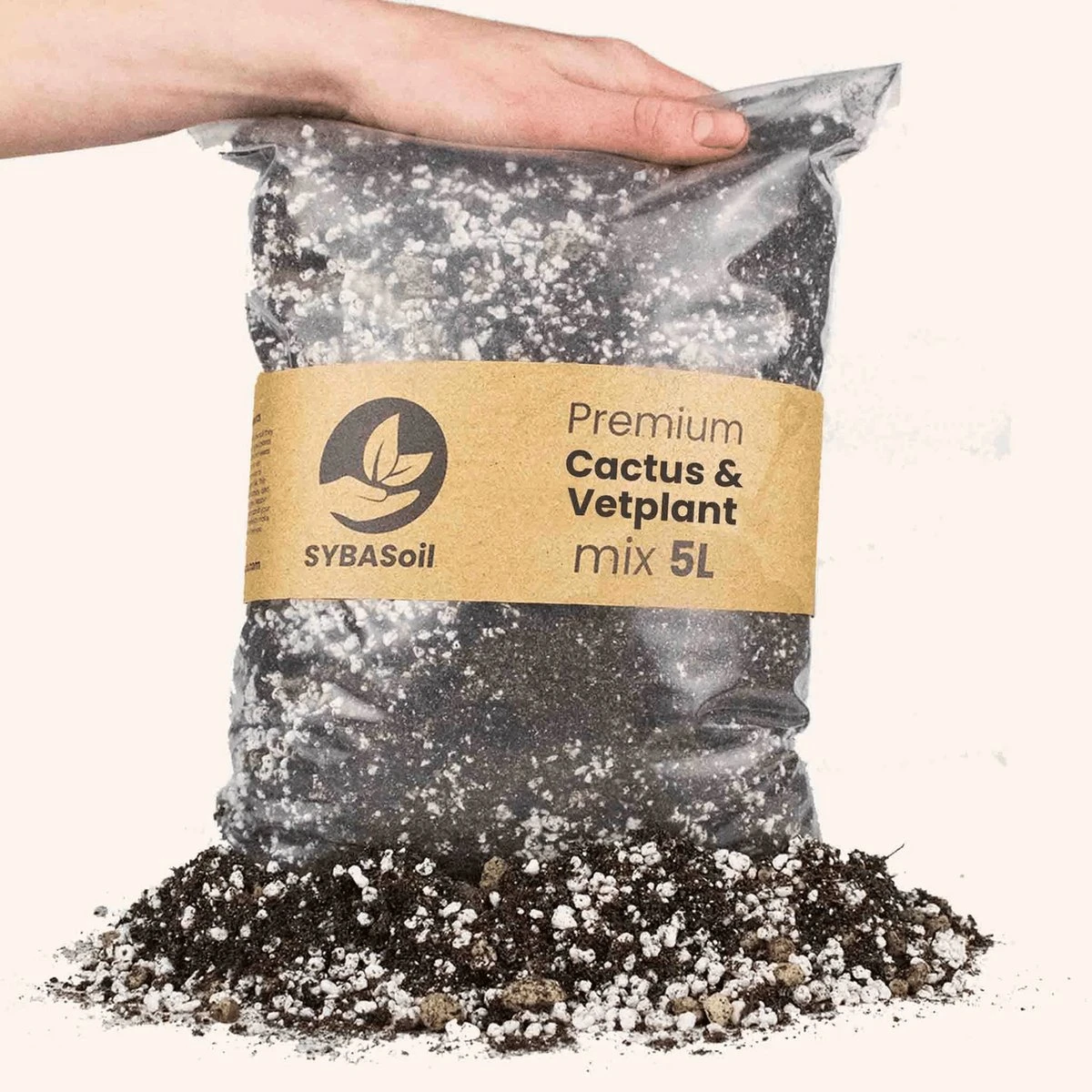 SYBASoil Cactus & Vetplant Mix 5L - Turfvrije Potgrond Mix - 6 Maanden Voeding 4 SYBASoil Cactus & Vetplant Mix 5L - Turfvrije Potgrond Mix - 6 Maanden Voeding - Afbeelding 2