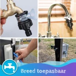 Summer Spark Universele Waterdief 14 – 20mm - Kraanstuk - Adapter Binnenkraan - Ook Geschikt Voor Gardena - Slangkoppeling -Gardena Verkoopwinkel 1200x1200 704