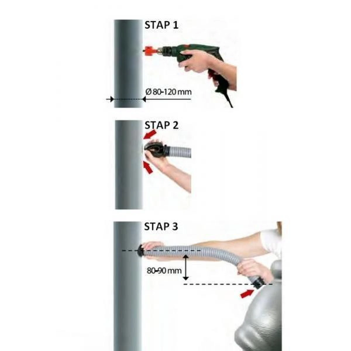 Prosperplast Verbinding Regenpijp - Regenton Ca 50 Cm 4 Prosperplast Verbinding Regenpijp - Regenton Ca 50 Cm - Afbeelding 2