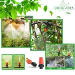 Bone Vista® 155 Stuks Water Druppelslang Irrigatiesysteem Tuin – Bewateringssysteem & Druppelsysteem -Gardena Verkoopwinkel 1200x1200 950