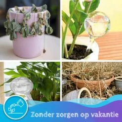 Summer Spark Waterdruppelaar Voor Planten 6 Stuks Transparant – 27 CM X 8 CM – 250 ML – Automatisch Watergeefsysteem Voor Kamerplanten – Planten Watergever Met Druppelsysteem – Waterbol -Gardena Verkoopwinkel 1200x1200 954