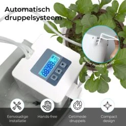 Automatisch Bewateringssysteem Voor Kamerplanten Met Pomp – Waterdruppelaar – Watergeefsysteem– Planten Watergever -Gardena Verkoopwinkel 1200x1200 956
