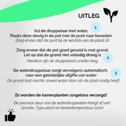 HGMD Waterdruppelaar Set Van 8 Stuks Voor Planten Transparant - Groen - Waterdruppelaar Voor Kamerplanten – Waterbol - Waterdruppelaar Voor Planten - Watergeefsysteem -Gardena Verkoopwinkel 1200x1200 974