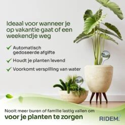 Waterdruppelaar Voor Planten - Irrigatiesysteem- Waterbol - Druppelsysteem - Watergeefsysteem Voor Kamerplanten - Plantenwatergever -6 Stuks - Transparant -Gardena Verkoopwinkel 1200x1200 979